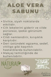 Aloevera Sabunu El Yapımı Doğal 120 G x 3 Adet thumbnail 4
