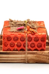 Hediyelik Gül Yağı Sabunu El Yapımı Doğal Paletli 110 G x 2 Adet thumbnail 3