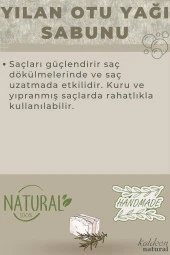 Yılan Otu Yağı Sabunu El Yapımı Doğal 120 G thumbnail 3