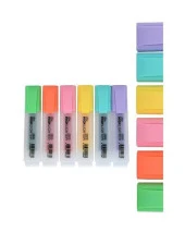 Cengo 6lı Fosforlu Kalem Pastel Renkler CGO122 - 2