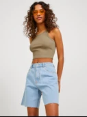 JJXX Klasik Yaka Kadın Crop Tişört 12200401 - 3