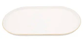 Porland Chopin Altın Serisi 32cm Oval Kayık Tabak - 1