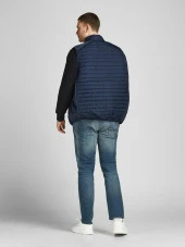 Jack Jones Multı Bodywarmer Erkek Büyük Beden Yelek 12205347 - 5
