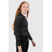 ALEXANDERGARDI Düğmeli Ince Hırka, Siyah (B20-159201) - 2