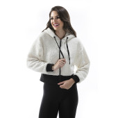 ALEXANDERGARDI Kapüşonlu Suni Yünlü Hırka (B20-501300) - 3
