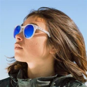 Oakley HSTN Polarize Güneş Gözlüğü 924204 Matte Black Prizm Sapphire Polar - 5