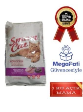 Smart Cat 1 Kg Açık Gourmet Gurme Karışık Kedi Maması - 1