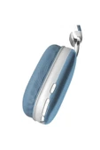 LiveBlue BT1632 Wireless Mikrofonlu Kulak Üstü Kablosuz Kulaklık Mavi - 4