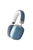 LiveBlue BT1632 Wireless Mikrofonlu Kulak Üstü Kablosuz Kulaklık Mavi - 1