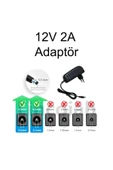 Adaptör 12v 2a Acdc Adaptör 12v Ac Adaptör Switch Mode Korumalı Tablet modemled 12v Adaptör thumbnail 3