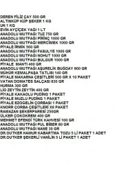 PİYALE Ramazan Erzak Ve Yardım Paketi Kumanya Kolisi 45 Parça 19 Kg - 1