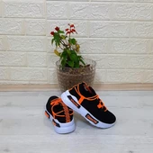 Alessio 4017 Siyah Bağacaksız  Fuspetli Erkek Çocuk Spor Ayakkabı - 1