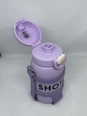 Double Drink - Double Cover 520 ml matara yeşil  ST-8815 thumbnail 8