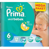 PRİMA AKTİF BEBEK BEZİ 6 NO - 1
