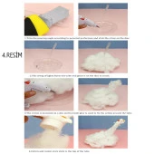 Uçan Astronot Tasarımlı Gece Lambası - 3