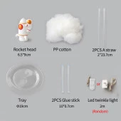 Uçan Astronot Tasarımlı Gece Lambası - 6