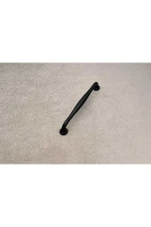Dekor Oba Mat Siyah Mobilya Dolap Tv Ünitesi Yatak Odası Vestiyer Mutfak Çekmece Kulpu 160 Mm 5 Adet - 1