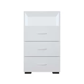 Modilayn IRMAK 45 cm Dar 3 Çekmeceli Şifonyer, komidin - 5