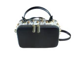 İthal Gold Aksesuarlı Özel Tasarım Çanta - 5