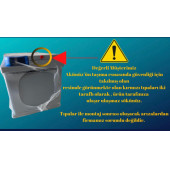 12V 60 Amper  Akü 540 AEN  Yiğit Akü  ÜRETİM TEMMUZ 2025 - 2