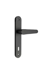 Kaira Mat Siyah Zamak Aynalı Oda Kapı Kolu 1 Takım KOLDOOR thumbnail 1