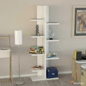 Modilayn Sarmaşık Kitaplık Çiçeklik Standı, Kitaplık, Raf - 1