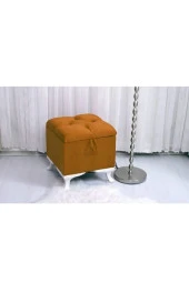 Aldagelsin Lüks Sandıklı Kapitoneli Puf 45*45 Cm - 1