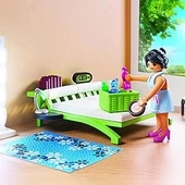 Playmobil 9271 City Life Çalışan Lambalı Yatak Odası, eğlenceli ve yaratıcı rol yapma, 4 yaş ve üzeri çocuklar için uygu - 2