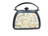 İthal Gold Aksesuarlı Özel Tasarım Çanta thumbnail 1