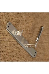 Can Aynalı Nikel Saten Wc Banyo Kapı Kolu 1 Takım ( İçeride sol el ile açılır ) thumbnail 3