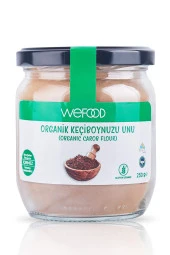 Wefood Organik Keçiboynuzu Unu 250 gr - 1