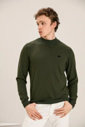 ALEXANDERGARDI Yarım Boğazlı Kazak (e21-18114) thumbnail 2