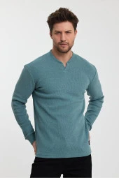 ALEXANDERGARDI PATLI YAKA KAŞKORSE SWEATSHIRT(E23-72804) - 1