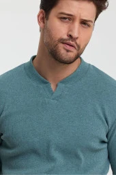 ALEXANDERGARDI PATLI YAKA KAŞKORSE SWEATSHIRT(E23-72804) - 2