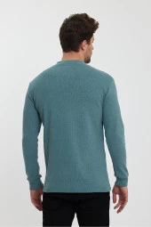 ALEXANDERGARDI PATLI YAKA KAŞKORSE SWEATSHIRT(E23-72804) - 3