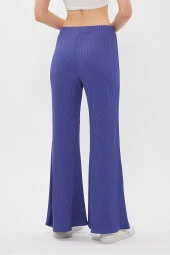 ALEXANDERGARDI BELİ LASTİKLİ FİTİLLİ İSPANYOL PAÇA PANTOLON(B24-00188) - 4