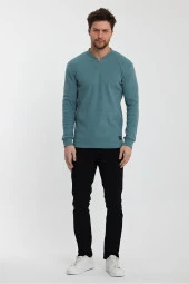 ALEXANDERGARDI PATLI YAKA KAŞKORSE SWEATSHIRT(E23-72804) - 4
