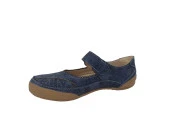 Zerhan 208 Kadın Lacivert Kot Cırtlı Bantlı Günlük Kullanım Ayakkabı thumbnail 3