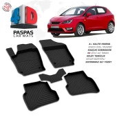 Seat Ibiza 4D Araca Özel Havuzlu Kauçuk Paspas 2009-2017 - 1