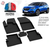 Opel Grandland X 4D Araca Özel Havuzlu Kauçuk Paspas 2017 ve Üzeri - 1
