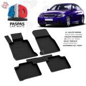 Bmw 3 Serisi E90 4D Araca Özel Havuzlu Kauçuk Paspas 2005-2012 - 1
