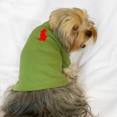 Grass Green Köpek Gömleği Köpek Kıyafeti Köpek Elbisesi - 9