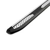 Peugeot Tepee Expert (Mk2) 2006-2016 / Swb Plus Siyah Yan Basamak Koruma thumbnail 2