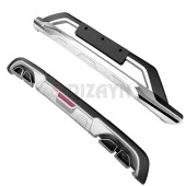 S-Dizayn Hyundai Tucson Ön ve Arka Tampon Koruma Difüzör Seti 2019-2021 A+ Kalite - 3