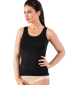 6 Adet Lüx Drm Bayan Bambu Likralı Battal Geniş Askılı Atlet 3720 thumbnail 2