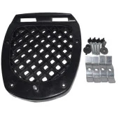 Secret Bike Motosiklet Arka Çanta 33 Litre Siyah Sepet Port Bagaj Kilitli Kurye Çantası - 2