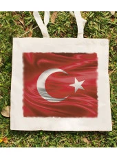 Bez Çanta - Türkiye Bayrak - 7
