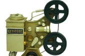 Dekoratif Metal Sinemaskop Biblo Vintage Ev Ofis Hediyelik thumbnail 3