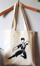 Kafkas Erkek Figürlü Bez Çanta - 4