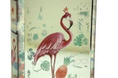 Kutu Kitap Aynalı Flamingo Dekoratiif Hediyelik - 2